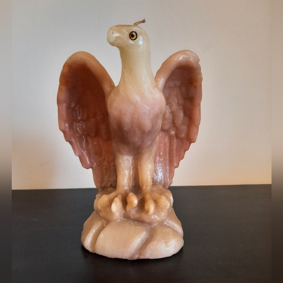 Vintage Wax Eagle Candles Unlit - Choice of Colour - Picture 8 of 11